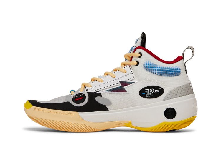 Li-Ning Way of Wade 10 'Test R1' — Standard White/Black/Bull Red