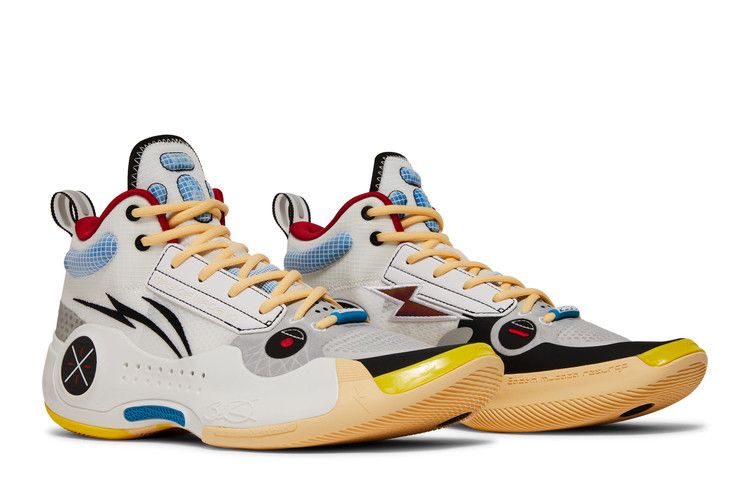 Li-Ning Way of Wade 10 'Test R1' — Standard White/Black/Bull Red