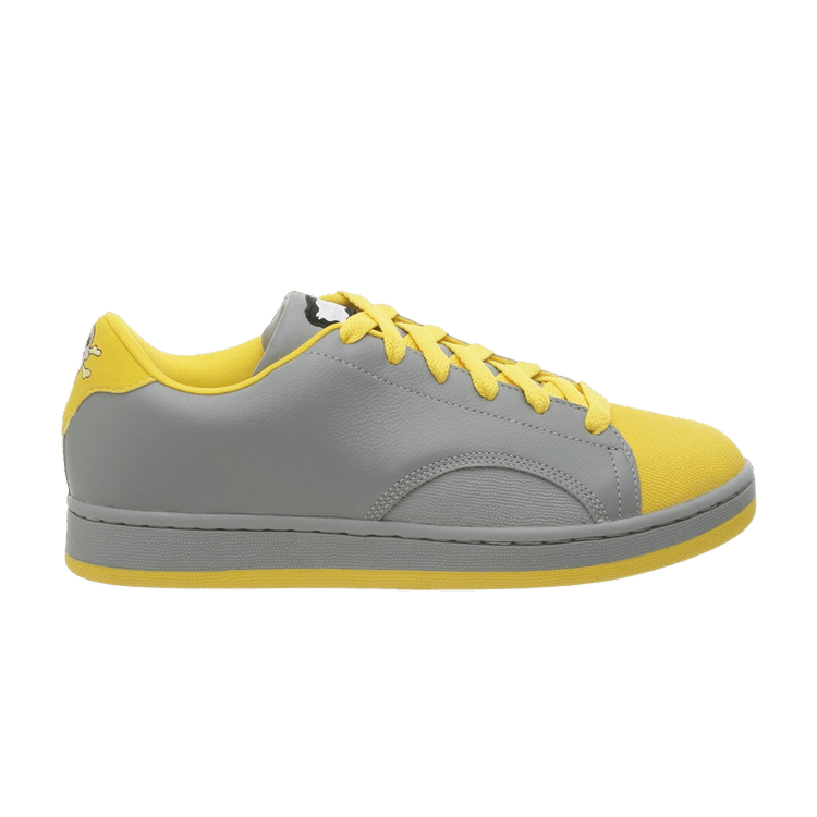BBC Ice Cream x Pharrell x Reebok Board Flip 2 'Platinum Cyber Yellow' — Platinum/Cyber Yellow/White/Black