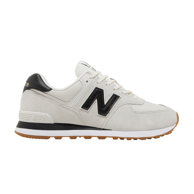 New Balance 574 'Grey Black' — Grey/Black