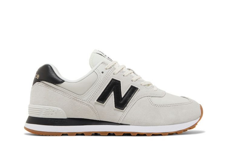 New Balance 574 'Grey Black' — Grey/Black