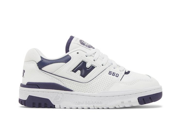 New Balance Wmns 550 'Dark Mercury' — White/Dark Mercury