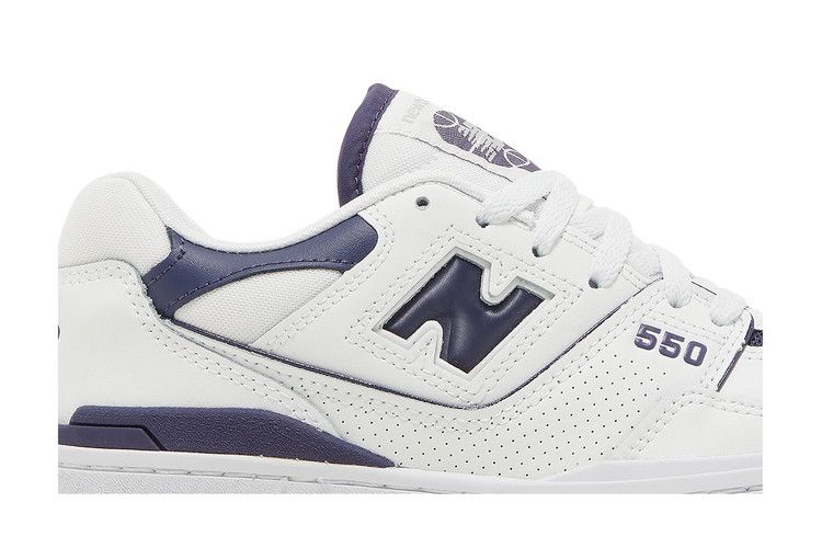 New Balance Wmns 550 'Dark Mercury' — White/Dark Mercury
