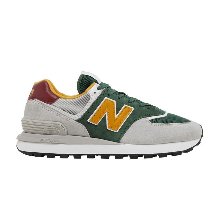 Junya Watanabe MAN x New Balance 574 Legacy 'Forest Green Varsity Yellow' — Light Grey/Forest Green/Varsity Yellow