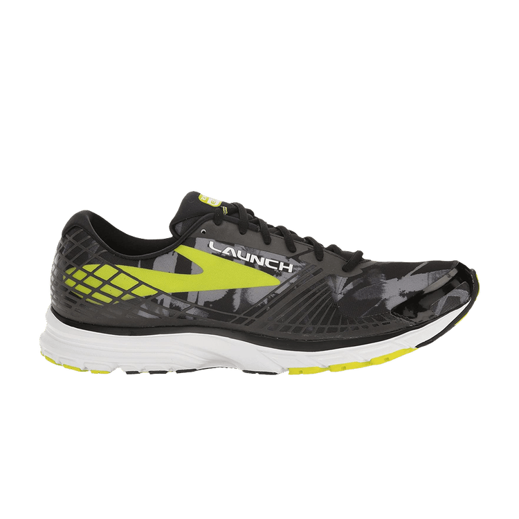 Brooks Launch 3 'Black Lime Punch' — Black/Primer Grey/Lime Punch