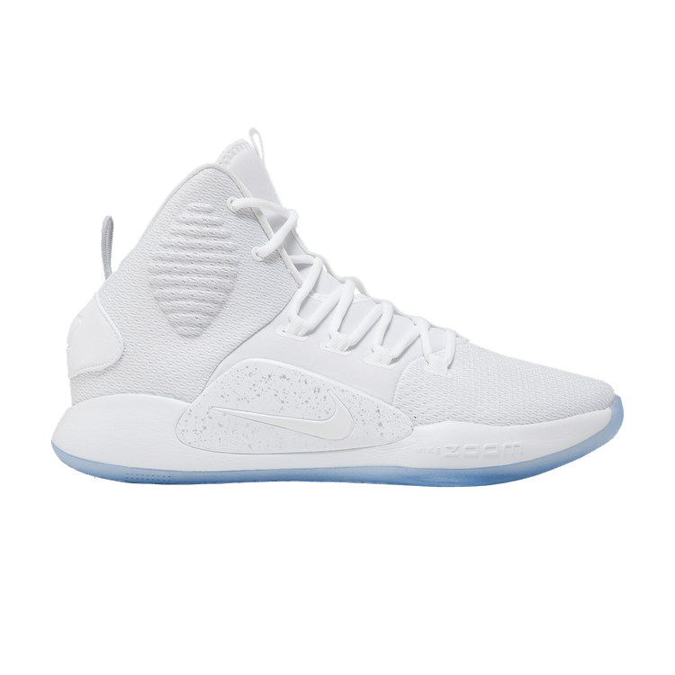 Nike Hyperdunk X EP 'White Ice' — White/White/Metallic Silver/White