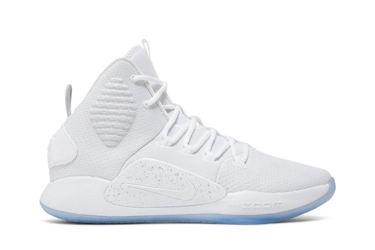 Nike Hyperdunk X EP 'White Ice' — White/White/Metallic Silver/White