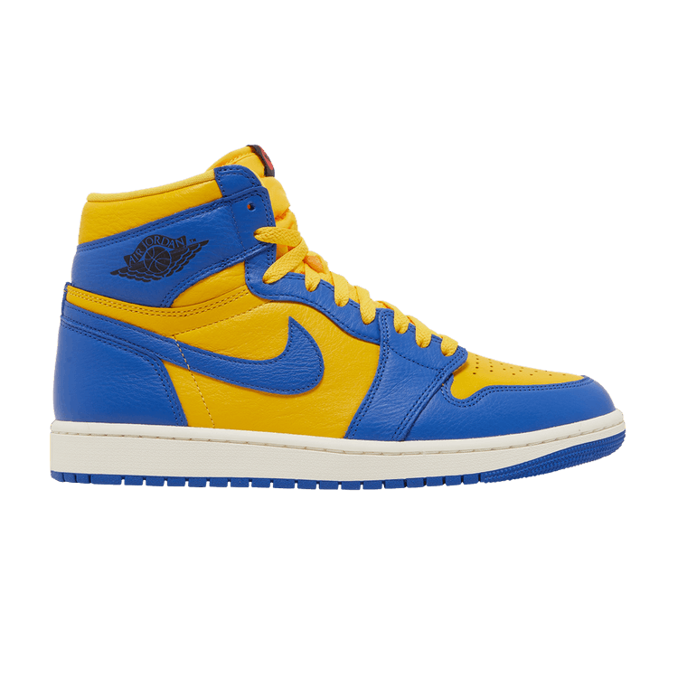 Wmns Air Jordan 1 Retro High OG 'Reverse Laney' — Varsity Maize/Game Royal/Sail/Black/Fire Red