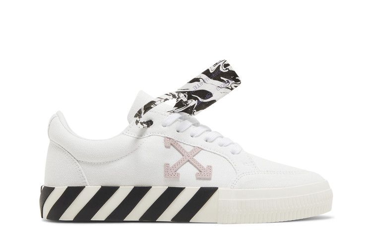 Off-White Wmns Vulc Sneaker 'White Pink' 2022 — White/Pink