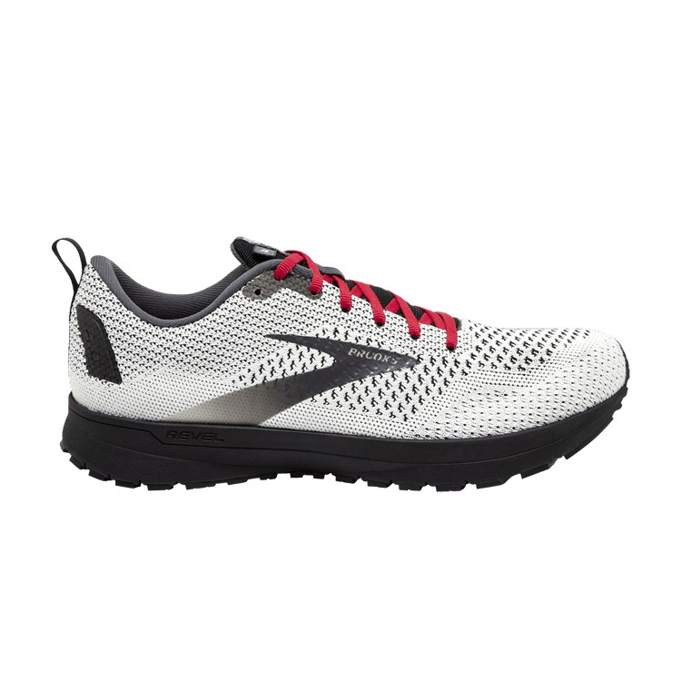 Brooks Revel 4 'White Black Red' — White/Black/Red