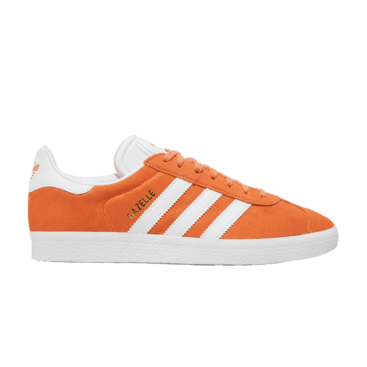 Adidas Wmns Gazelle 'Solar Orange' — Solar Orange/Cloud White/Gold Metallic
