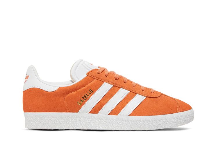 Adidas Wmns Gazelle 'Solar Orange' — Solar Orange/Cloud White/Gold Metallic