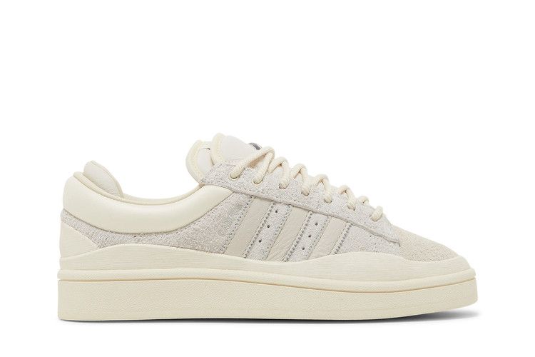 Bad Bunny x adidas Campus 'Light' — Cloud White/Aluminium/Chalk White