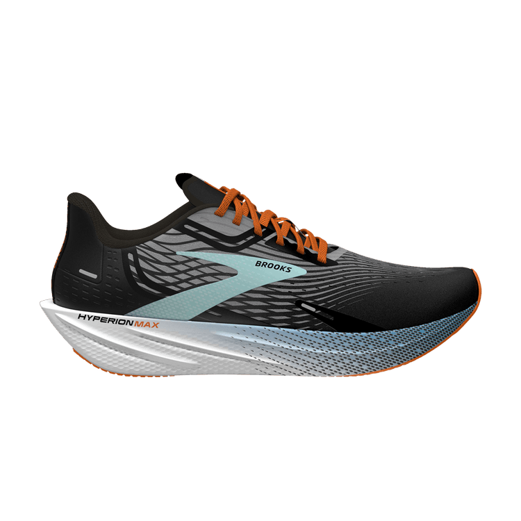 Brooks Hyperion Max 'Black Orange Clown Fish' — Black/Grey/Orange Clown Fish