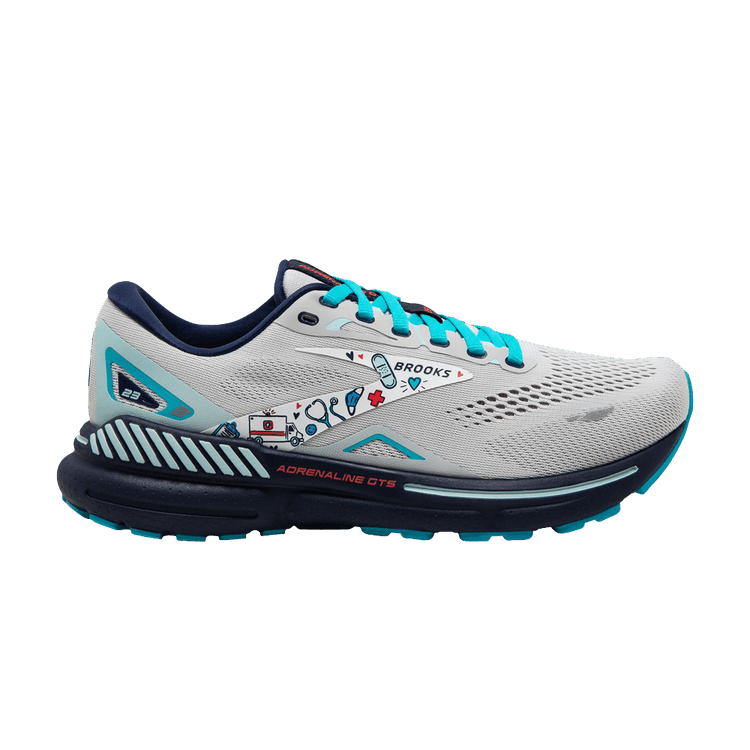 Brooks Adrenaline GTS 23 'Hero Pack - Medical' — Grey/Blue/Red