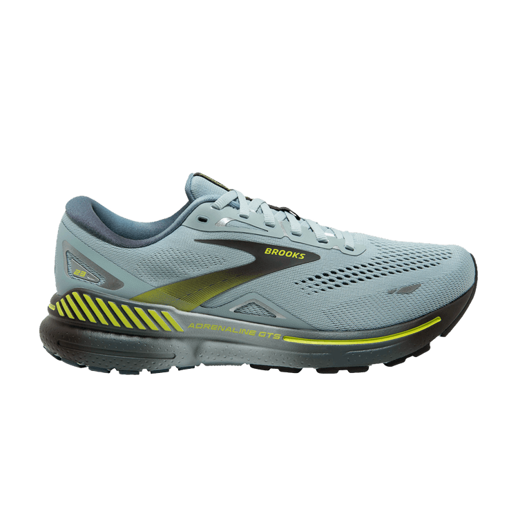 Brooks Adrenaline GTS 23 'Blue Lime' — Cloud Blue/Goblin Blue/Lime