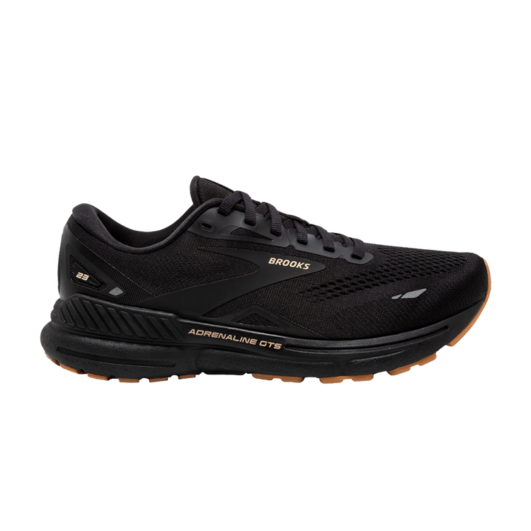 Brooks Adrenaline GTS 23 2E Wide 'Black Cream Biscuit' — Black/Cream/Biscuit