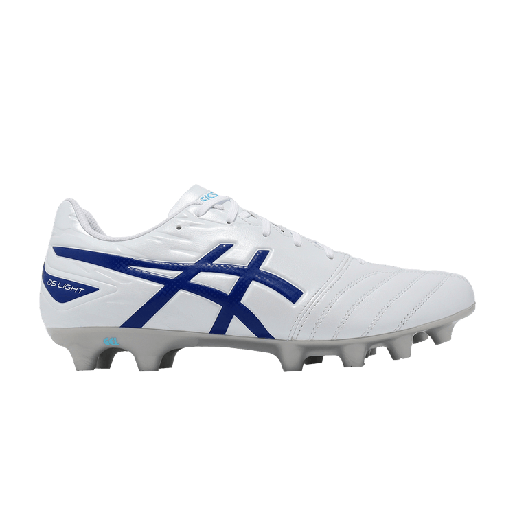 Asics DS Light Club 2E Wide 'White Tuna Blue' — White/Tuna Blue