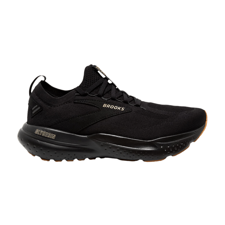 Brooks Glycerin StealthFit 21 'Black Cream Biscuit' — Black/Cream/Biscuit
