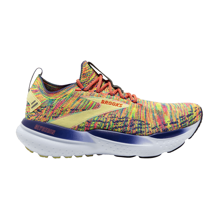 Brooks Glycerin StealthFit 21 'Persimmon Multi-Color' — Persimmon/Charlock/Spectrum
