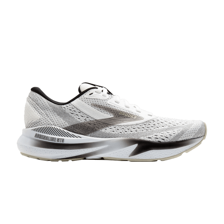 Brooks Adrenaline GTS 24 'White Black Pelican' — White/Black/Pelican