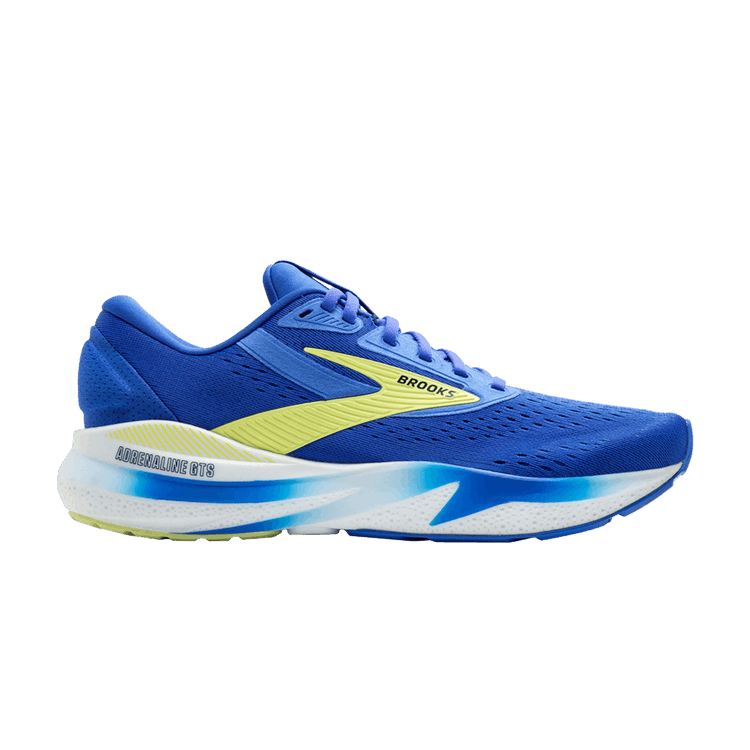 Brooks Adrenaline GTS 24 'Cobalt Neo Yellow' — Cobalt/Neo Yellow/Peacoat