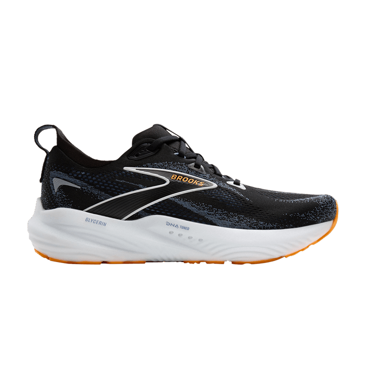 Brooks Glycerin 22 'Black Country Blue' — Black/Country Blue/Orange Pop