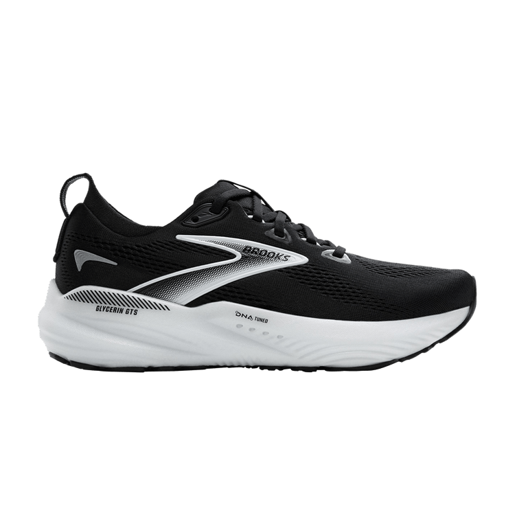 Brooks Glycerin GTS 22 'Black Grey White' — Black/Grey/White