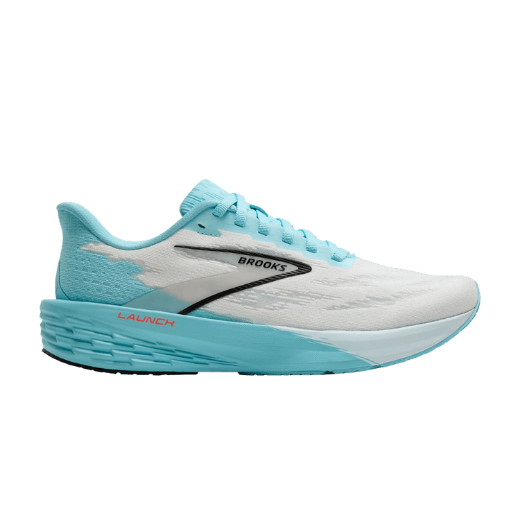 Brooks Launch 11 'White Atomizer' — White/Atomizer/Pink Clay