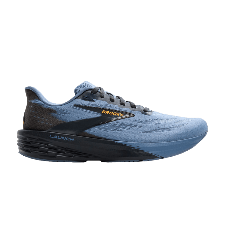 Brooks Launch 11 'Country Blue Ebony' — Country Blue/Ebony/Orange