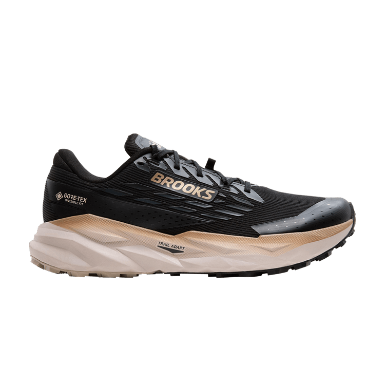 Brooks Cascadia 19 GORE-TEX 'Black Chateau Grey' — Black/Ebony/Chateau Grey