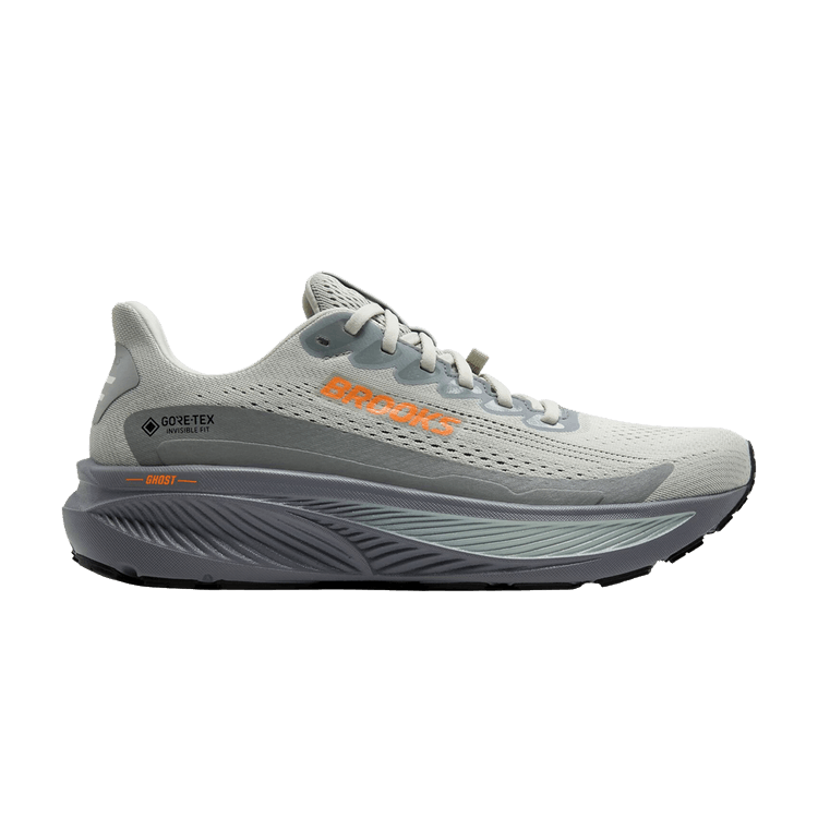 Brooks Ghost 17 GORE-TEX 'Smoke Primer Grey Orange' — Smoke/Primer Grey/Orange