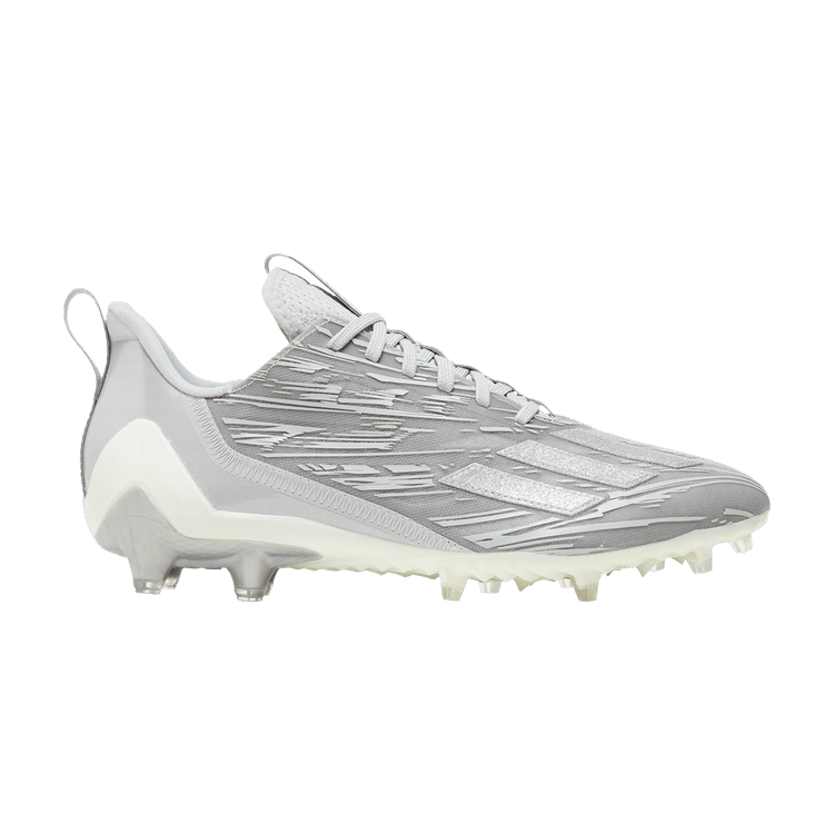 adidas Adizero Cleats 'Grey Silver Metallic' — Grey Two/Silver Metallic/Cloud White