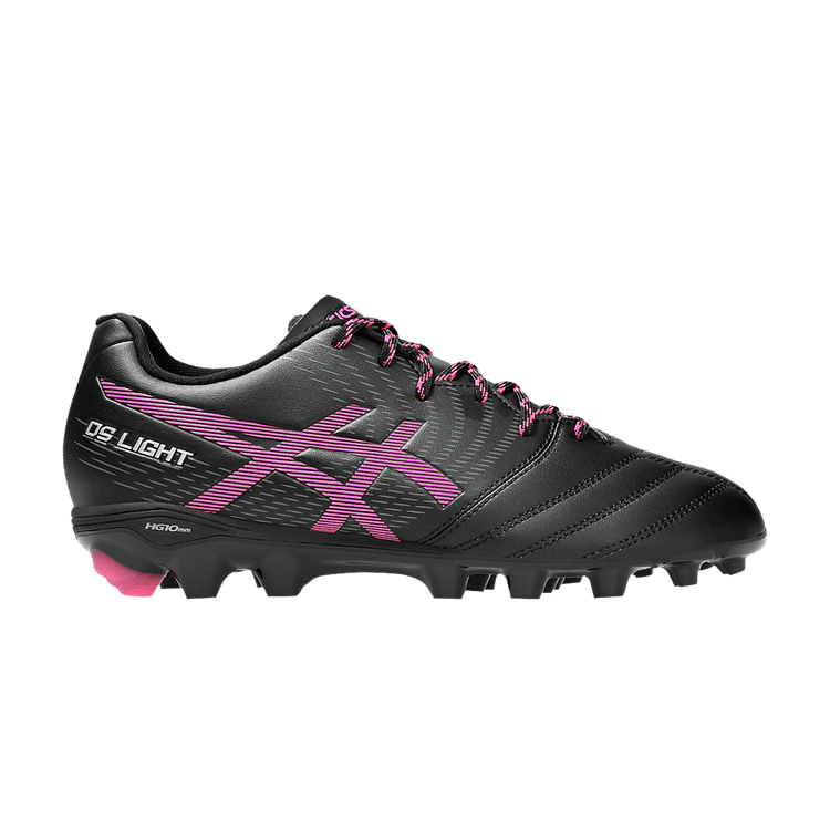 Asics DS Light GS 'Black Pink Glo' — Black/Pink Glo