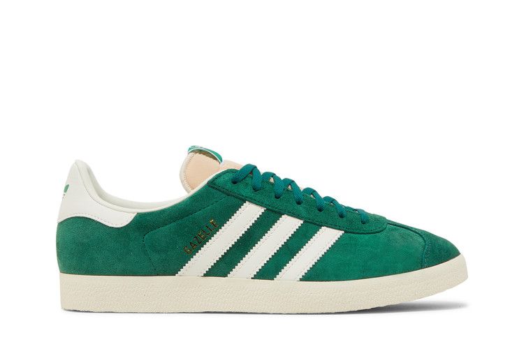 adidas Gazelle 'Faded Archive' — Dark Green/Off White/Clear White