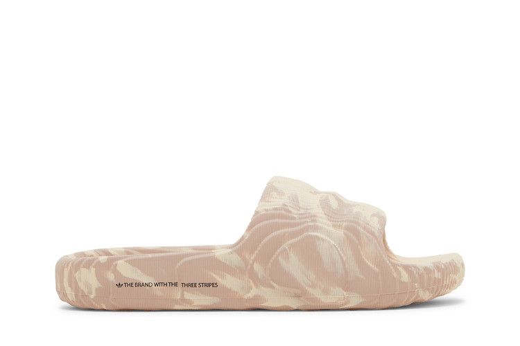 adidas Adilette 22 Slides 'Sand Strata Wonder Taupe' — Sand Strata/Wonder Taupe/Core Black