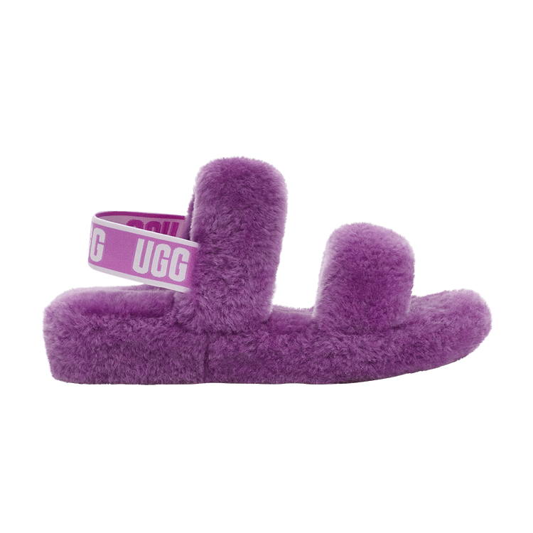 UGG Wmns Oh Yeah Slide 'Magnolia' — Magnolia/Magnolia/Purple