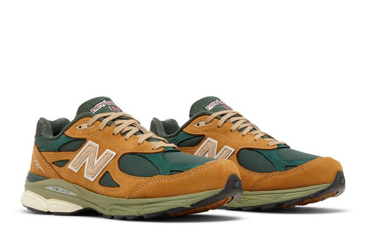 Teddy Santis x New Balance 990v3 Made in USA 'Tan Green' — Tan/Green