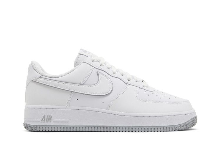 Nike Air Force 1 '07 'White Wolf Grey' — White/White/Wolf Grey (2)