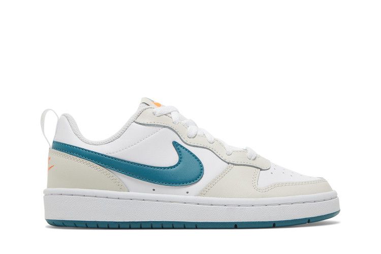 Nike Court Borough Low 2 GS' Phantom Bright Spruce' — Phantom/Bright Spruce/White (2)