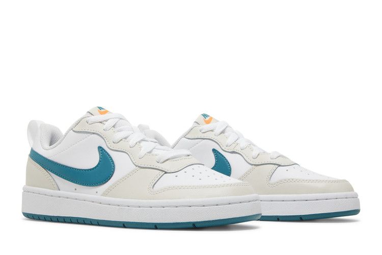 Nike Court Borough Low 2 GS' Phantom Bright Spruce' — Phantom/Bright Spruce/White (9)