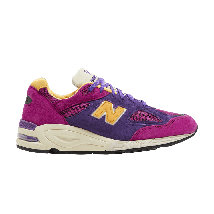 Teddy Santis x New Balance 990v2 Made in USA 'Purple Yellow' — Purple/Yellow