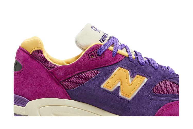 Teddy Santis x New Balance 990v2 Made in USA 'Purple Yellow' — Purple/Yellow