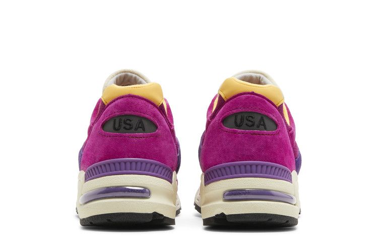 Teddy Santis x New Balance 990v2 Made in USA 'Purple Yellow' — Purple/Yellow