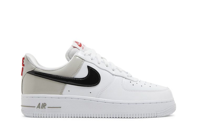 Nike Wmns Air Force 1 '07 Essential 'White Iron Ore Patent' — Light Iron Ore/Black/White (2)