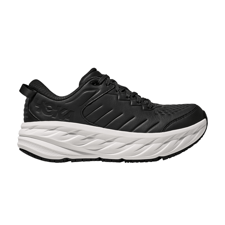 HOKA Bondi SR 'Carbon Black White' — Carbon Black/White