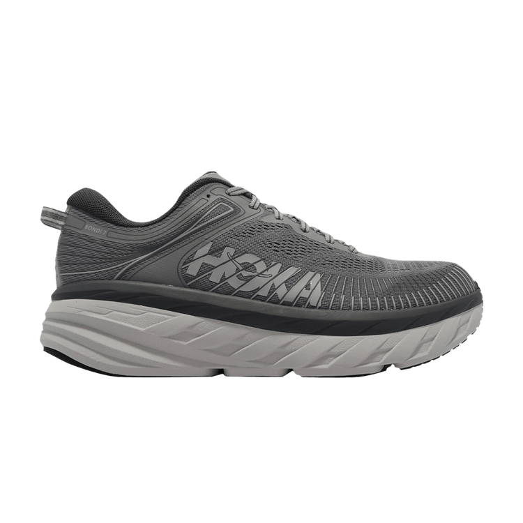 HOKA Bondi 7 2E Wide 'Wild Dove' — Wild Dove/Dark Shadow