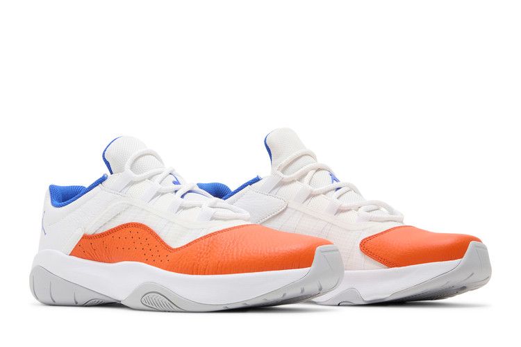 Air Jordan 11 CMFT Low 'Wheaties' — White/Safety Orange/Hyper Royal