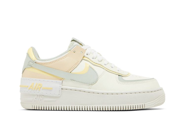 Nike Wmns Air Force 1 Shadow 'Pearl White Citron Tint' — Sail/Citron Tint/Pearl White/Light Silver (2)