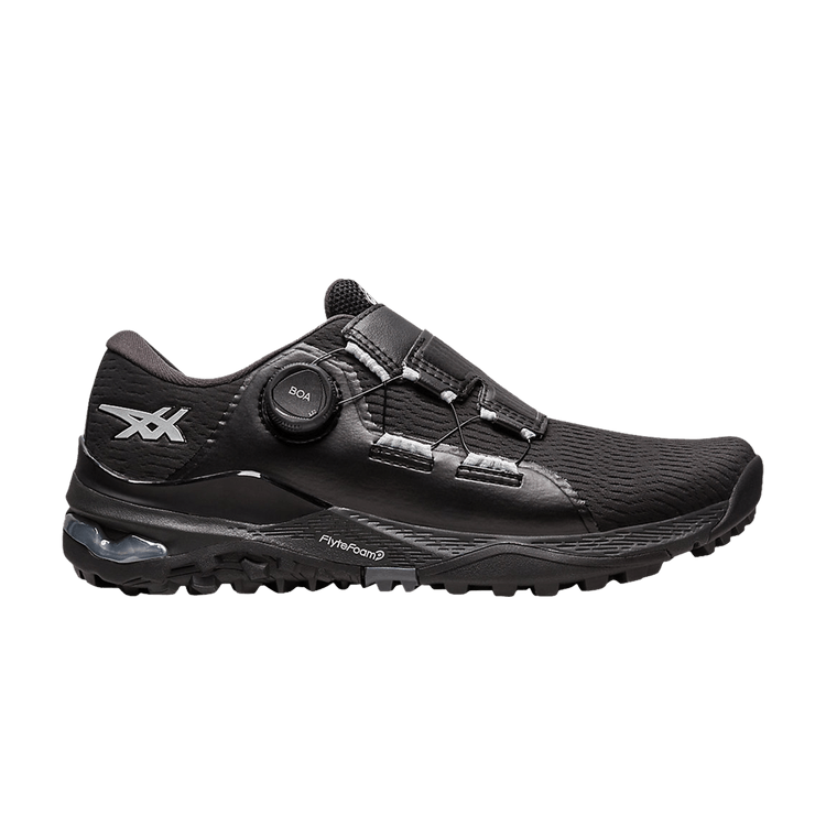 Asics Gel Kayano Ace BOA 'Black Pure Silver' — Black/Pure Silver